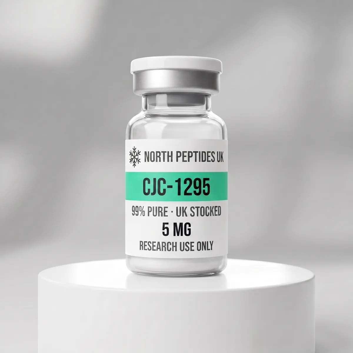 CJC-1295 (No DAC) 5mg research peptide vial, UK stocked