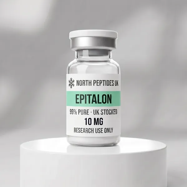 Epitalon 10mg research peptide vial, UK stocked