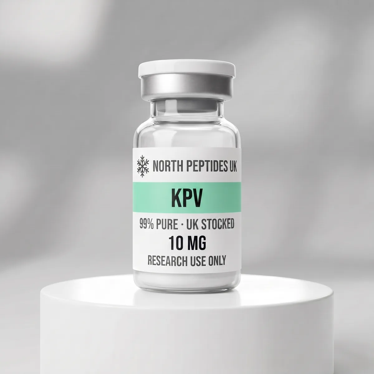 KPV 10mg research peptide vial, UK stocked