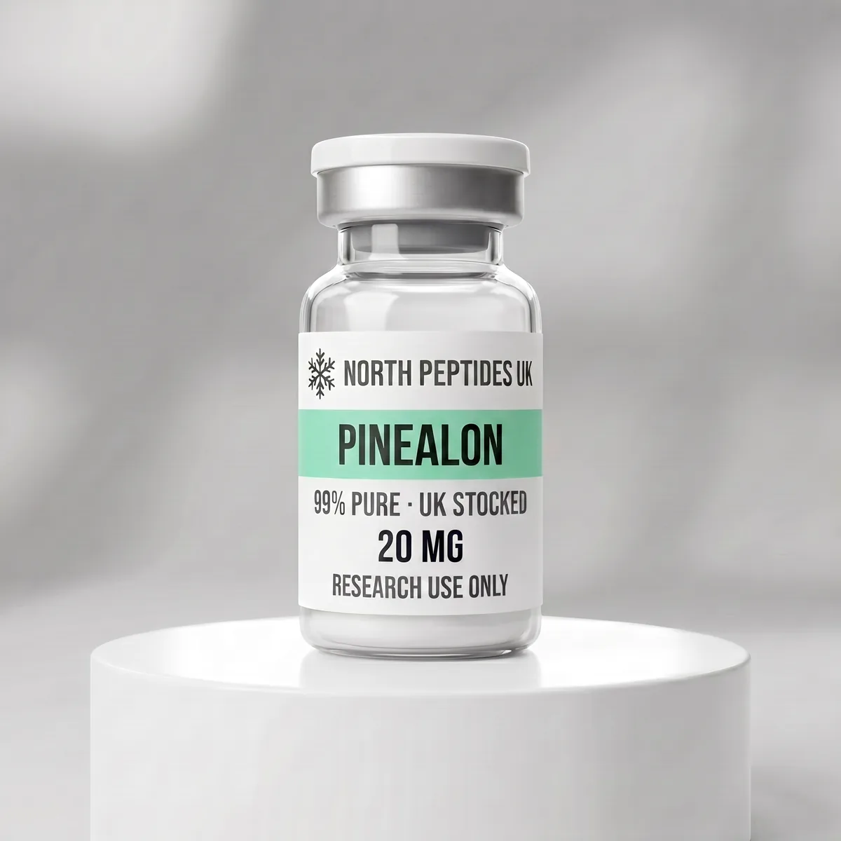 Pinealon 20mg research peptide vial, UK stocked