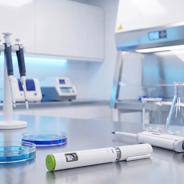 Pen-Style Research Kit — 3ml cartridge, bacteriostatic water and five pen tips