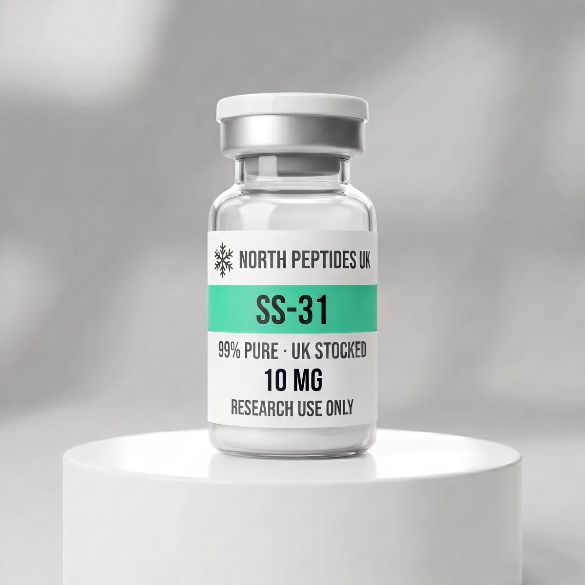 SS-31 10mg research peptide vial, UK stocked